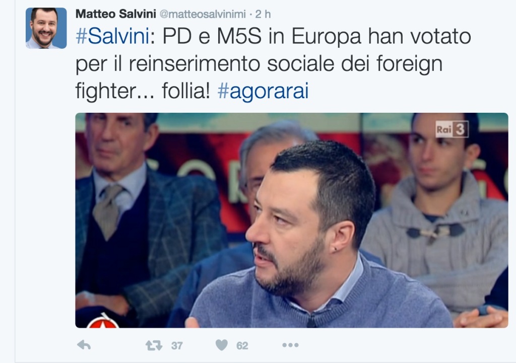 salvini twitter