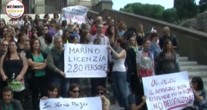protesta almaviva piazza