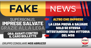 MAXIPOST fake news lega superbonus